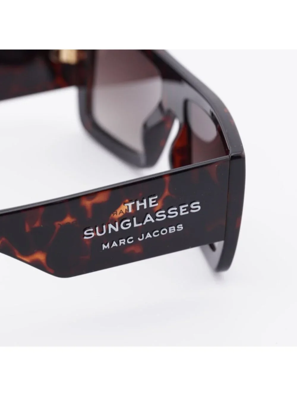 Marc Jacobs MARC 775/S 0086 HA Sunglasses Havana Rectangle Frame, Brown Lenses